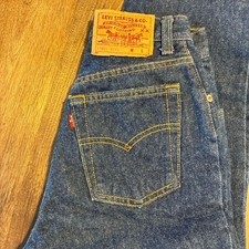 Levi's 501 Vintage 90s USA Made Kids Denim Jeans Size 1 Rare