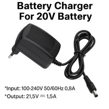 21.5V 1.5A Battery Charger Power Adapter UK Plug for Teeno Cordless Tools