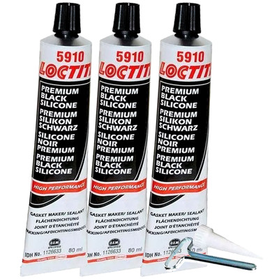 LOCTITE 5910 Silikon Dichtmasse Abdichtung Schwarz 80ml -55°C bis +200°C für