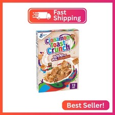 Cinnamon Toast Crunch Breakfast Cereal, Crispy Cinnamon Cereal, 12 oz