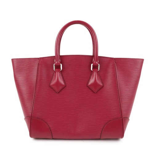 Louis Vuitton Epi Leather Phenix PM Hand Bag Fuchsia M50802 Authentic Used F/S