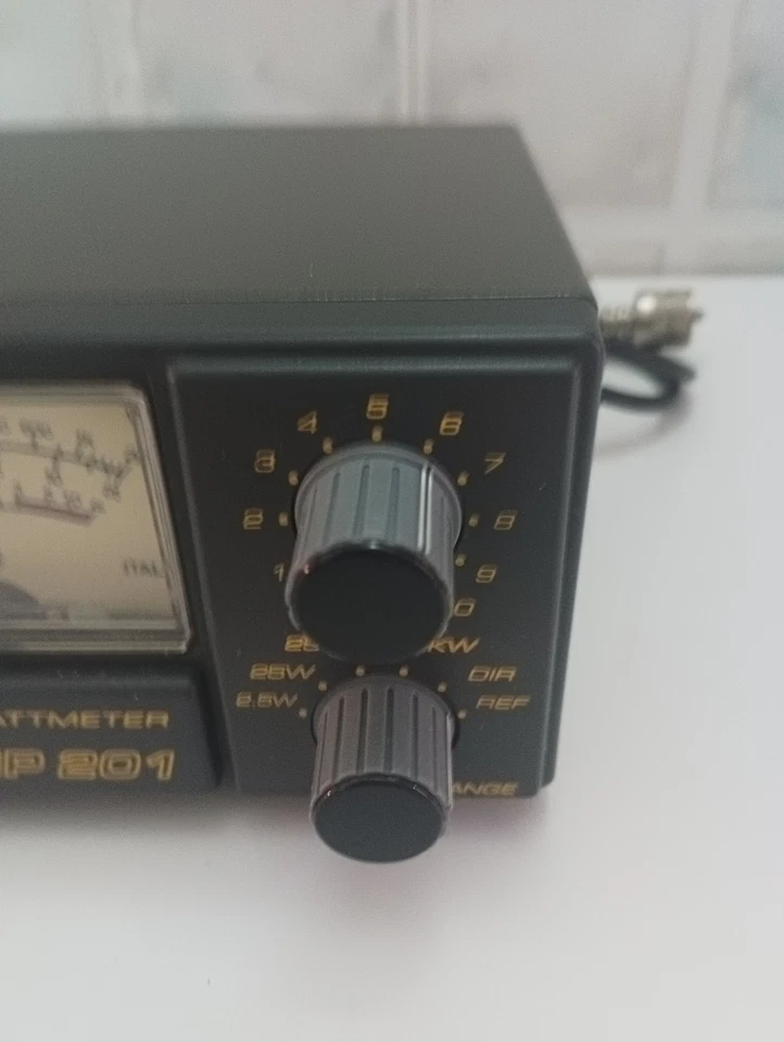 ZETAGI HP201 Swr Wattmeter Come Nuovo - Immagine 4 di 4