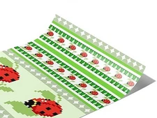 Rwraps Ladybug Afternoon Tea Gloss Vinyl Film Wrap 59in x 21ft Vinyl Vehicle