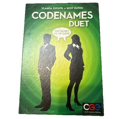 Codenames Duet Board / Card Game (Czech Games Edition) - VGC (CGE040) Complete