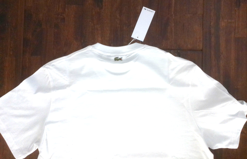 LACOSTE SHORT SLEEVE WHITE T-SHIRT SIZE 6/XL - Picture 7 of 7