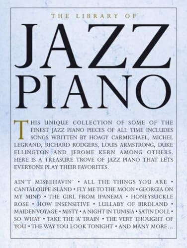 The Library Of Jazz Piano by Hal Leonard Publishing Corporation NEW - Image 2