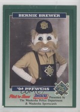 1994 Milwaukee Brewers Police Waukesha Police Bernie Brewer 00l8