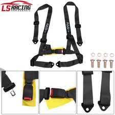 RASTP Racing Belts 4 Point 4PT Harness Nylon Adjustable US
