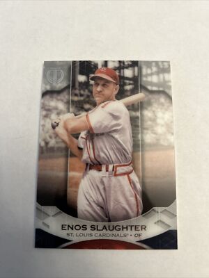 2019 Topps Tribute - #83 Enos Slaughter