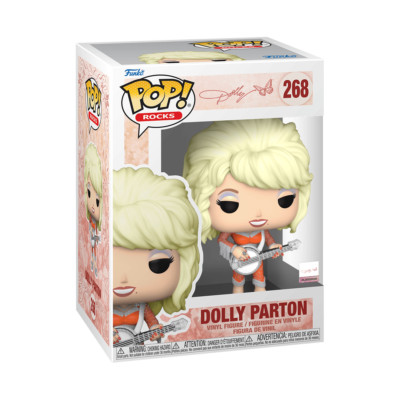 Funko Pop! Vinyl: Dolly Parton #268 Vaulted! + protector