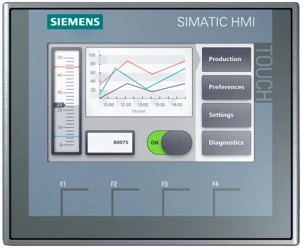 Siemens Simatic HMI KTP400 Basic Panel 6AV2123-2DB03-0AX0