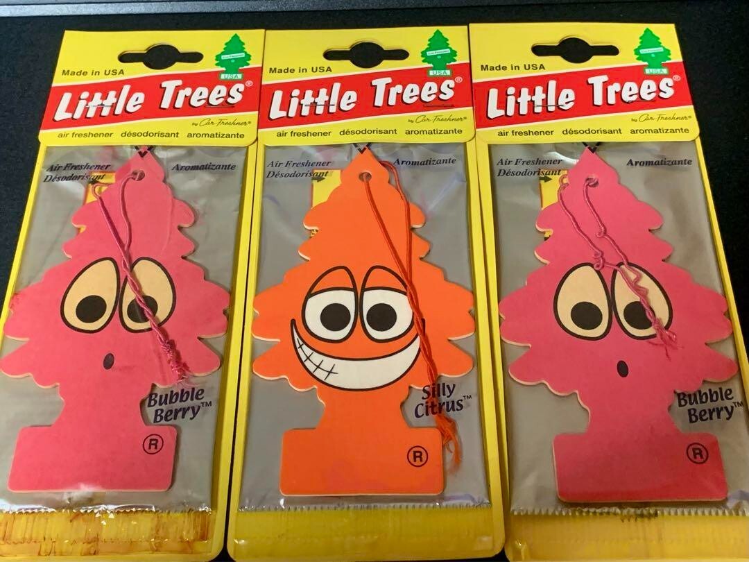 set of 3 Little Trees Car Home Office Hanging Air Freshener