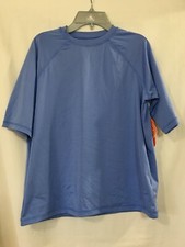 NWT Wonder Nation Boy Rash Guard Shirt Top Blue XL UPF 50 