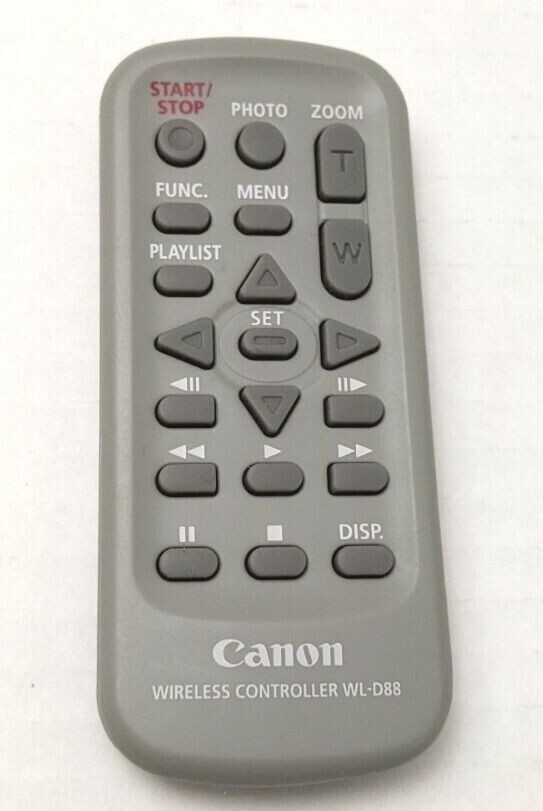 キャノン ビデオカメラリモコン WL-D77 khxv5rg CANON WL-D88 REMOTE CONTROL for VIXIA FS11 FS100 HF20 HF100 HF200