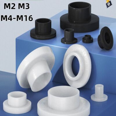 M2 M3 M4-M16 Nylon Plastic T-Washers with Steps Round Gasket Insulation Spacer