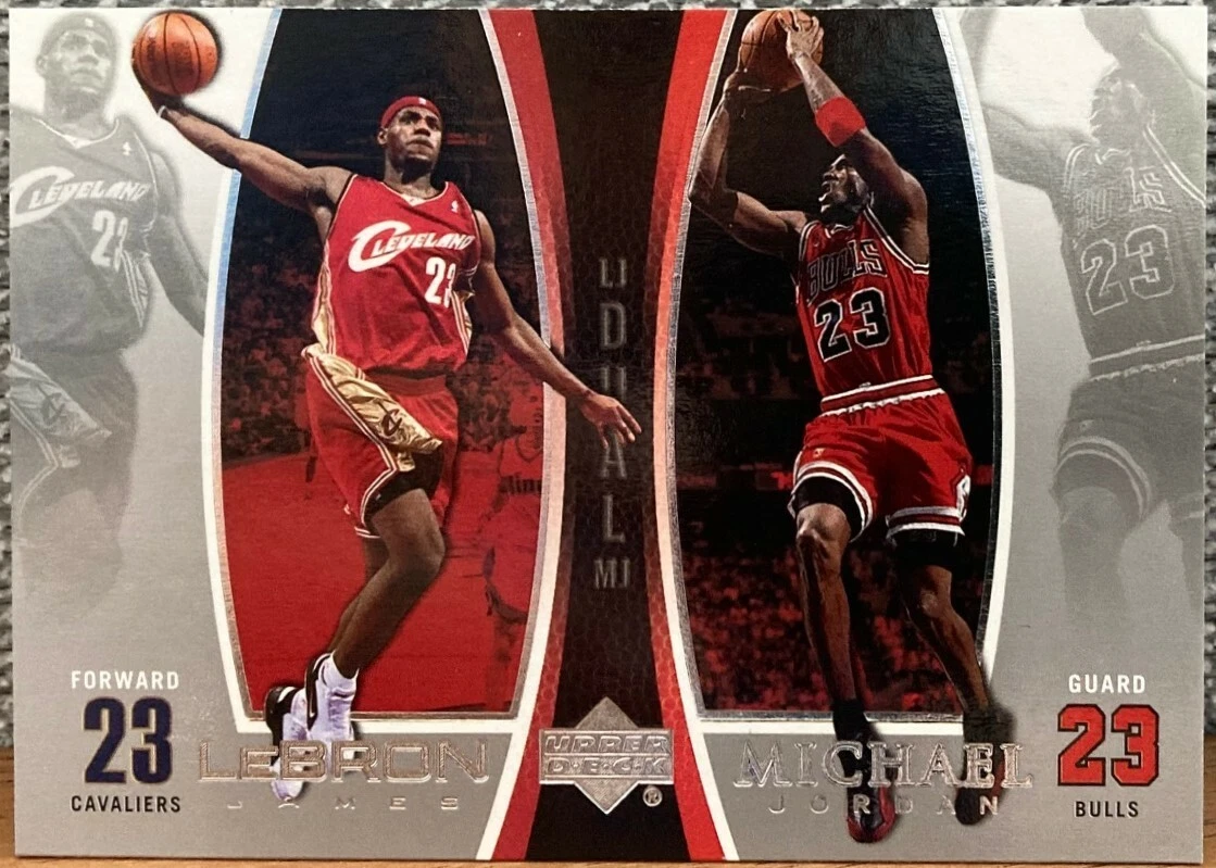 2005-06 Upper Deck Michael Jordan/LeBron James - LeBron James