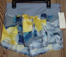CALIA Shorts (Inside Panty) Grey Floral Size: X-SMALL NWT $40