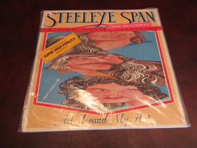 STEELEYE SPAN VERIFIED 1ST EDITION MY HAT  AUDIOPHILE 1/2 SPEED MASTER MFSL LP