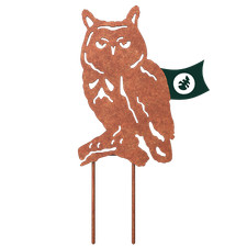 Gartenstecker in Rost & Silber Rostdeko für Garten Balkon Terrasse Blumenstecker