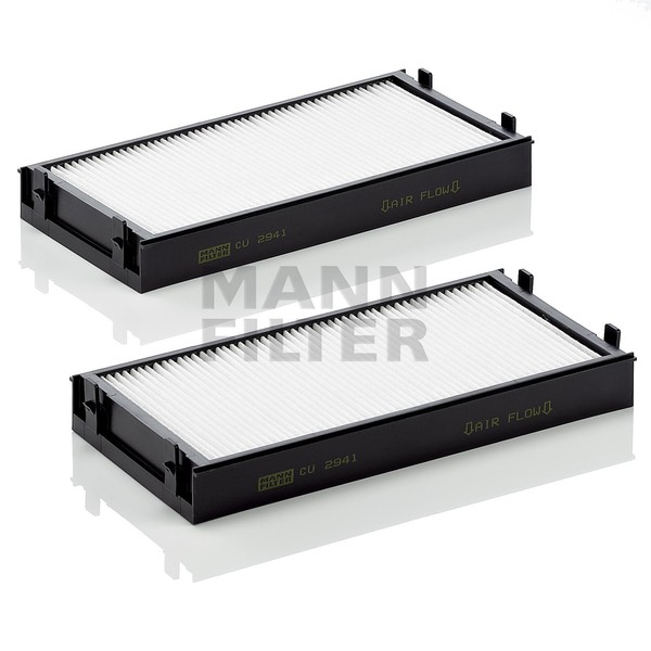 Mann + Hummel Innenraumfilter FüR U.A. BMW CU 2941-2-image