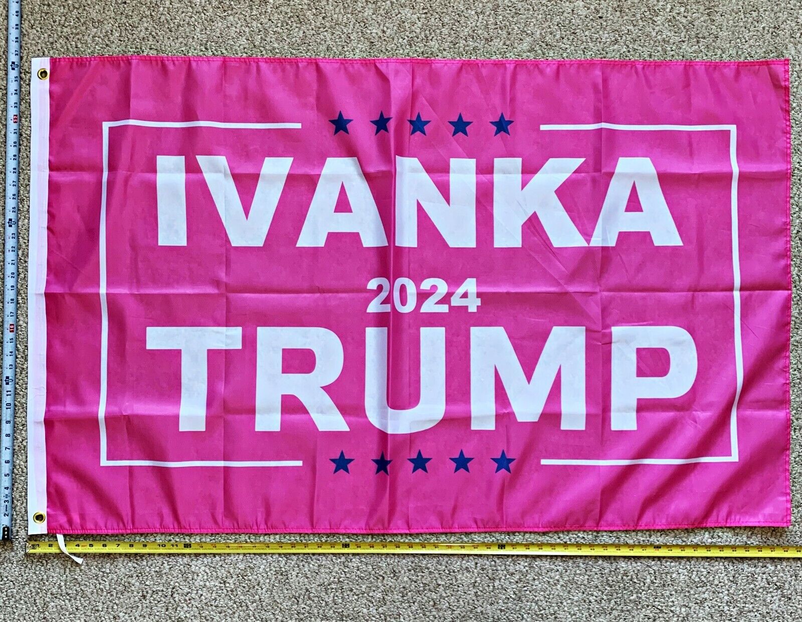 Donald Trump Flag Free Shipping 2024 Don Jr Ivanka Women Usa Sign Poster 3x5 Ebay