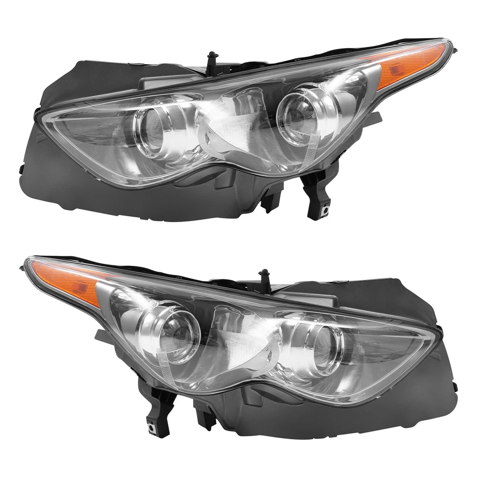 For 2009-2017 Infiniti FX35 FX50 QX70 w/o Sport Package w/oAFS Headlight - Imagem 3 de 4