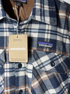 Patagonia Insulated Organic Cotton Midweight Fjord Flannel Shirt