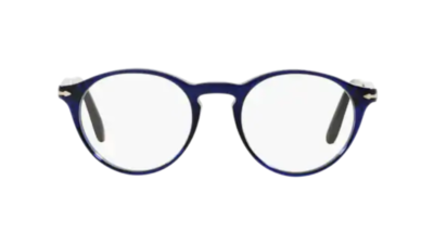 Persol 0PO 3092V 9038 Blue Oval Men's Eyeglasses | eBay
