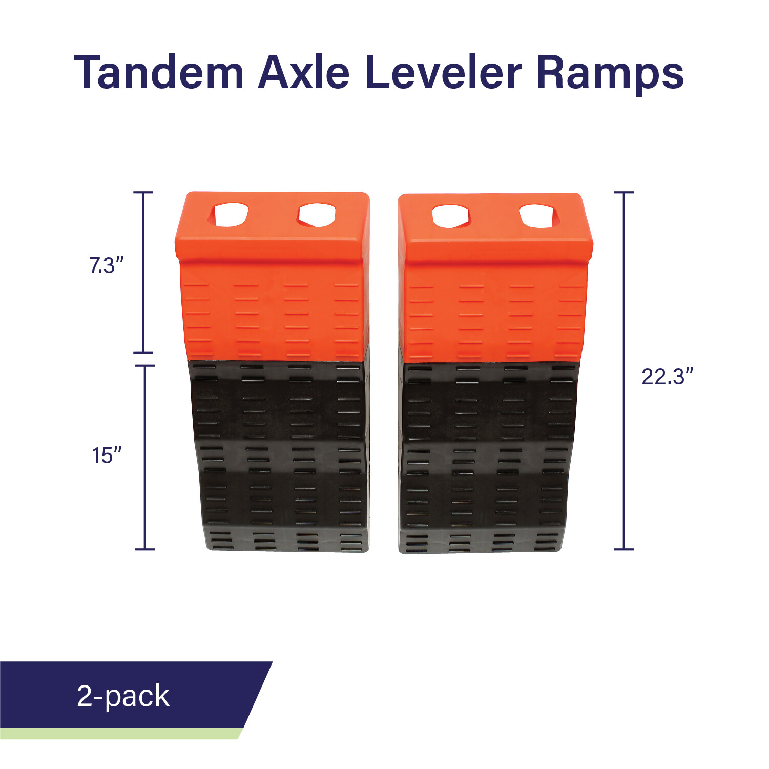 Material Handling Products 3 Level RV Leveling Blocks Heavy Duty Separating Camper Leveling