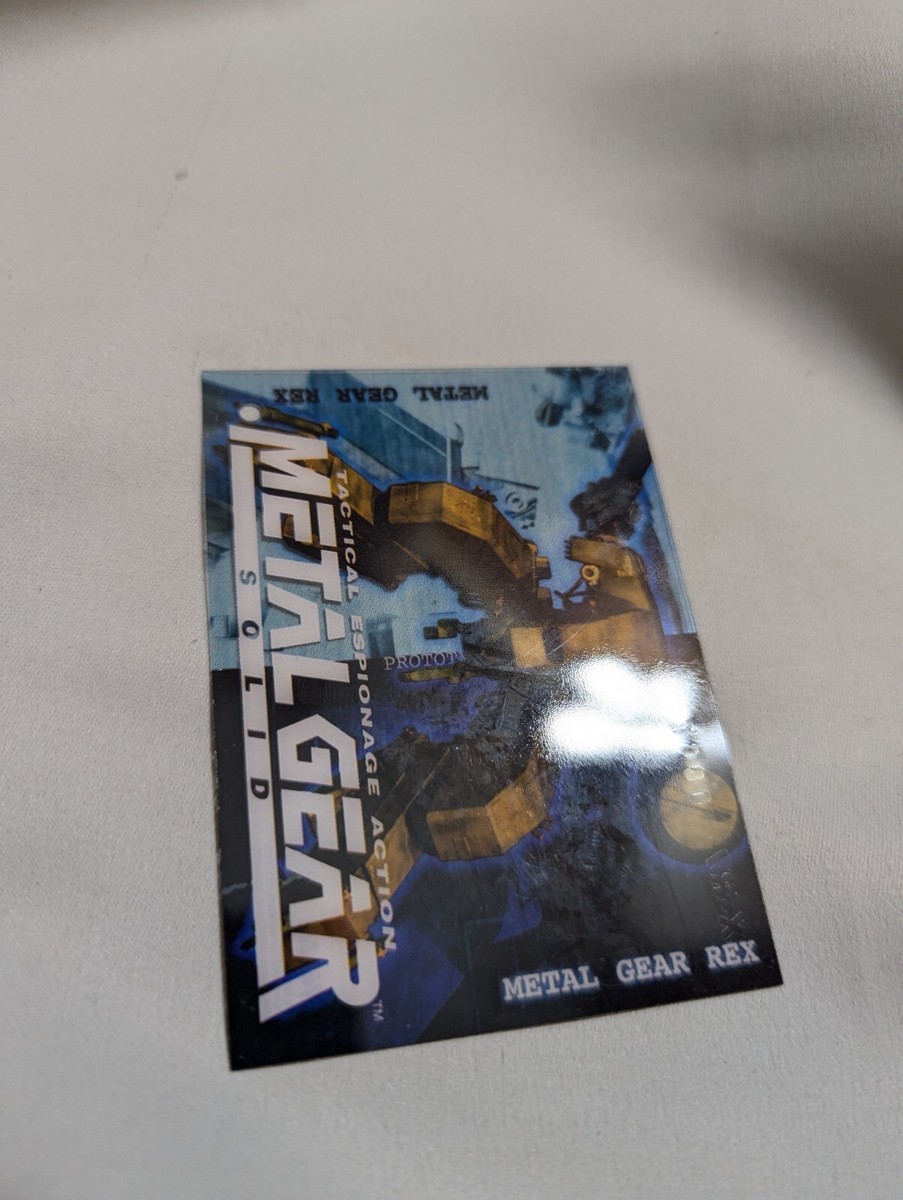 NEW REX 070 - Metal Gear Solid Trading Card - Turtle Rarity Low
