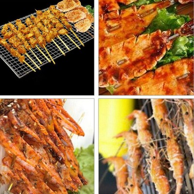 Barbecue Grilling Basket Grill BBQ Net Steak Meat Fish NEW .FAD7 Vegetable N7I5
