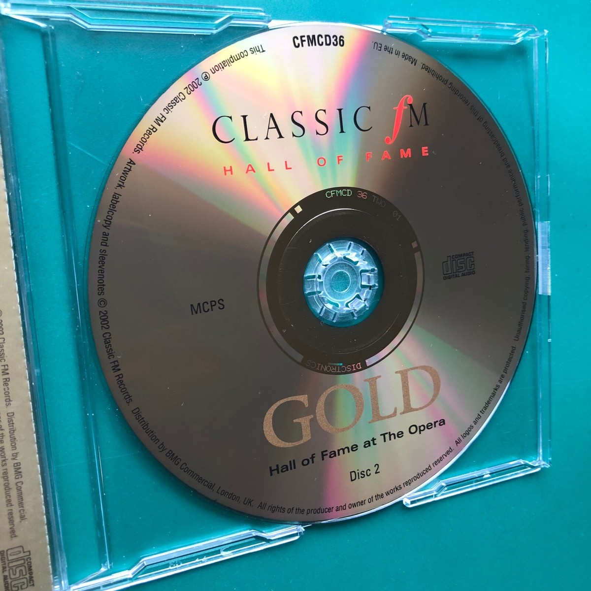 GOLD Movies Opera 3x CD Boxset (Classic FM Hall Of Fame) Harry