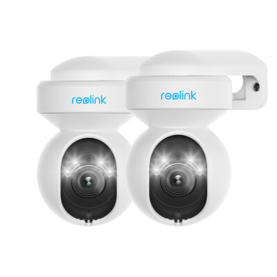 Reolink 2X WiFi Camera 5MP PTZ Wireless Cam Person Vehicle Alert E1 Outdoor