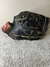 Rawlings Ken Griffey Jr. Baseball Glove RHT Black Leather Fastback RBG90B