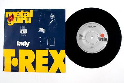 T.Rex   Metal Guru / Lady   7 '' Vinyl   1972   NM