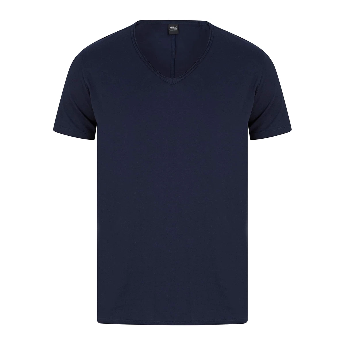 Shop Replay Jersey loghino t-shirt on Rinascente