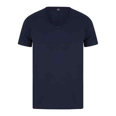 REPLAY RAW CUT V-NECK COTTON T-SHIRT