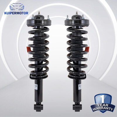 Pair Front Complete Struts & Coil Springs Assembly For 2009-2013 Ford F-150 4WD