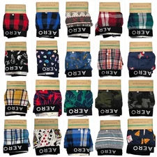 NWT AEROPOSTALE Woven Boxer Underwear Sz S-M-L-XL Assorted Colors #A5