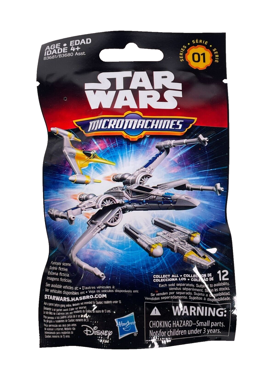 5 PACK Star Wars Micro Machines 2015 Series 1 Blind Bags NEW