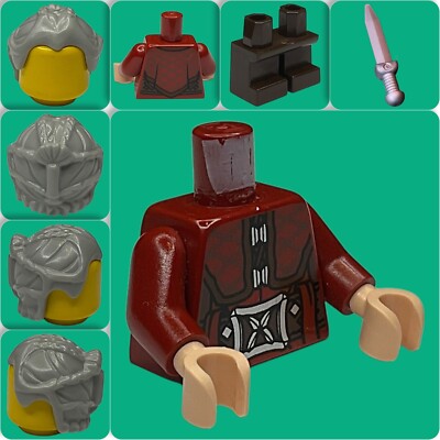 LEGO Minifigur Dori der Zwerg The Lord of the Rings Hobbit  79010 lor047  #L21
