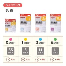 Japan Pigeon Breast Milk Feeling Nipple From 1 month 2pcs in Pack