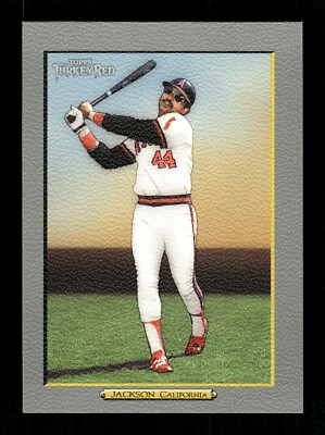 Reggie Jackson 2005 Topps Turkey Red Retired #302 Angels