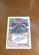 2017 Topps Gypsy Queen - Autographs Chad Pinder #GQA-CP (AU, RC)