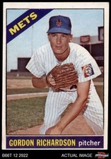 1966 Topps #51 Gordon Richardson Mets 4 - VG/EX