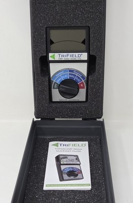 New TriField EMF Meter Model TF2   Complete w/ Case & Guide