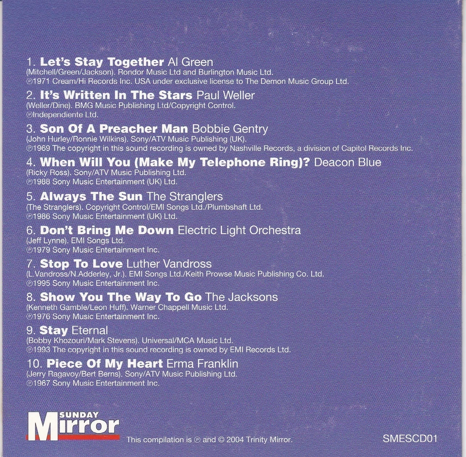 EASY SUNDAY ( SUNDAY MIRROR Newspaper CD ) - Bild 2 von 3