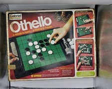 1975 1977 Vintage Gabriel Othello Game Complete With 66 Disc's And Instructions