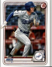 2020 Bowman Draft Kody Hoese #BD-142 Los Angeles Dodgers