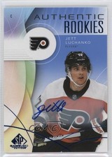 2024 Upper Deck SP Game Used Authentic Rookies Blue Jett Luchanko Rookie Auto RC